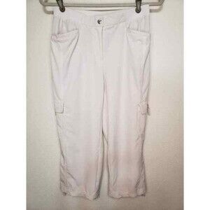Chico's Zenergy 6-Pocket Cropped Capris Pants - Chino's 0 = S/4
